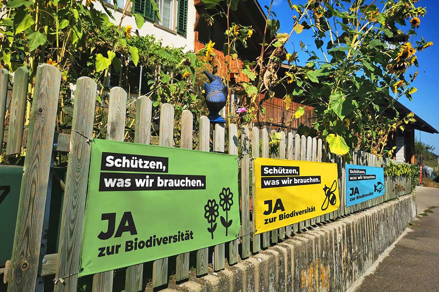 Biodiversitaet2024 3Xfahne Land DE