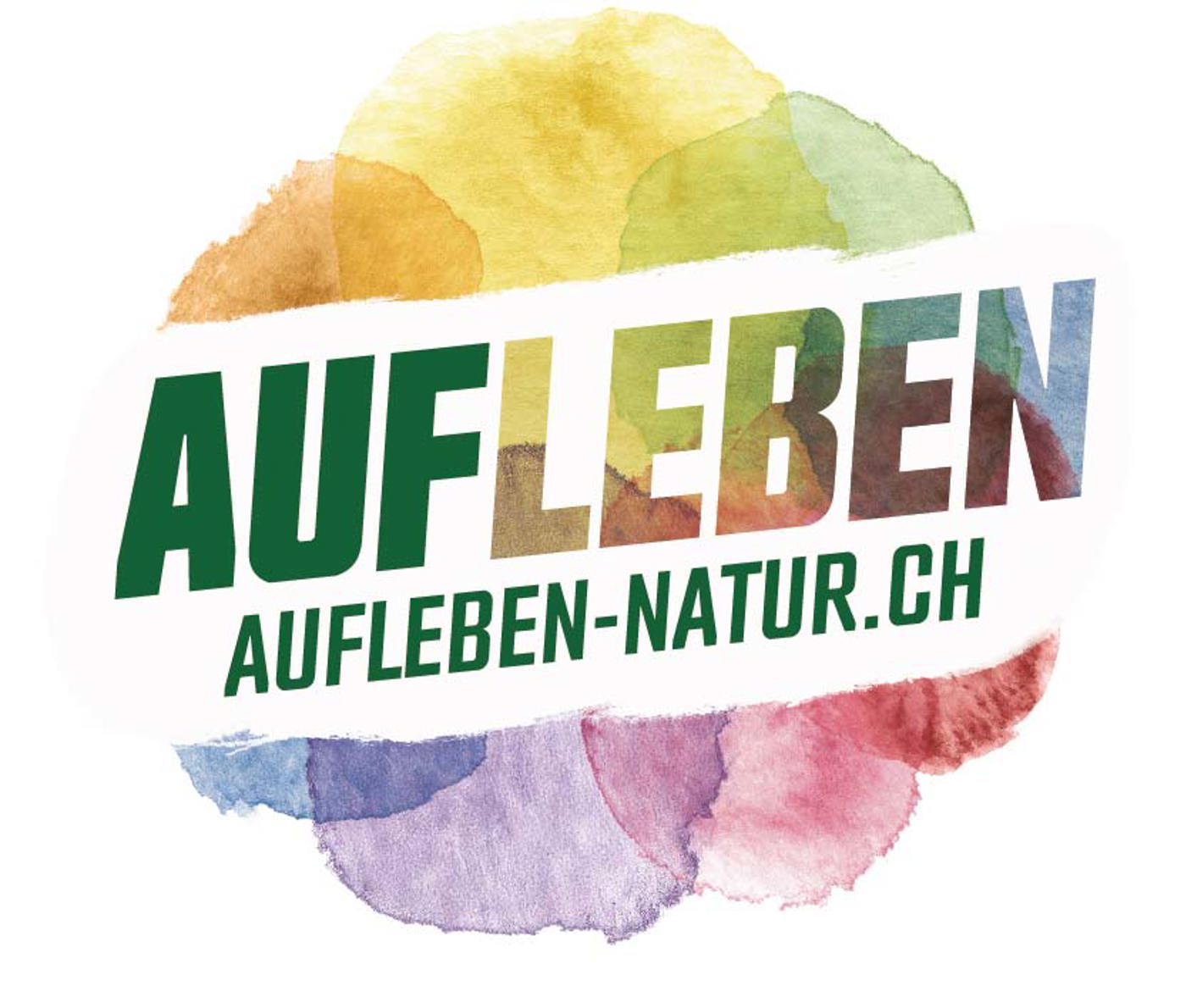 Aufleben Logo URL CMYK 60X60mm DE 2