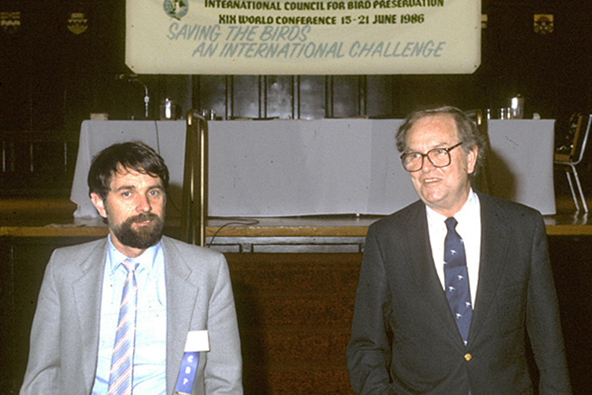 Birdlife 19Th Wordl Congress 1986 Kingston Canada Christoph Imboden R Peterson