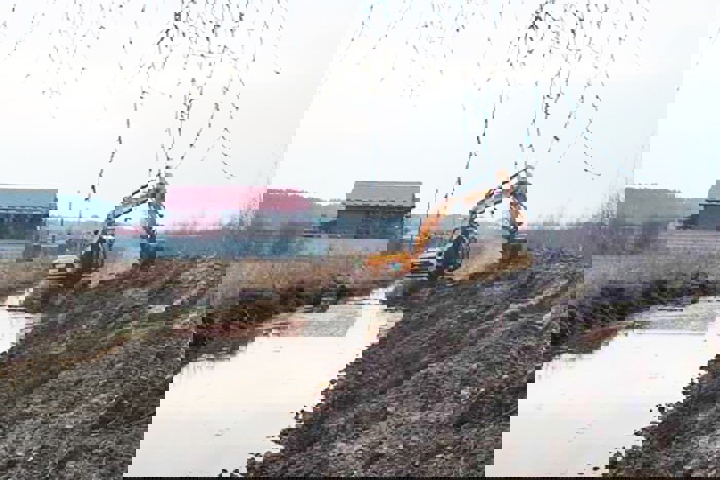 Notwendige Arbeiten im Feuchtgebiet «Wolf Hill» in der Ukraine. © USPB