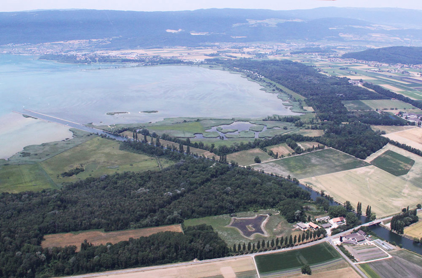 Lasauge Flugaufnahme SVS