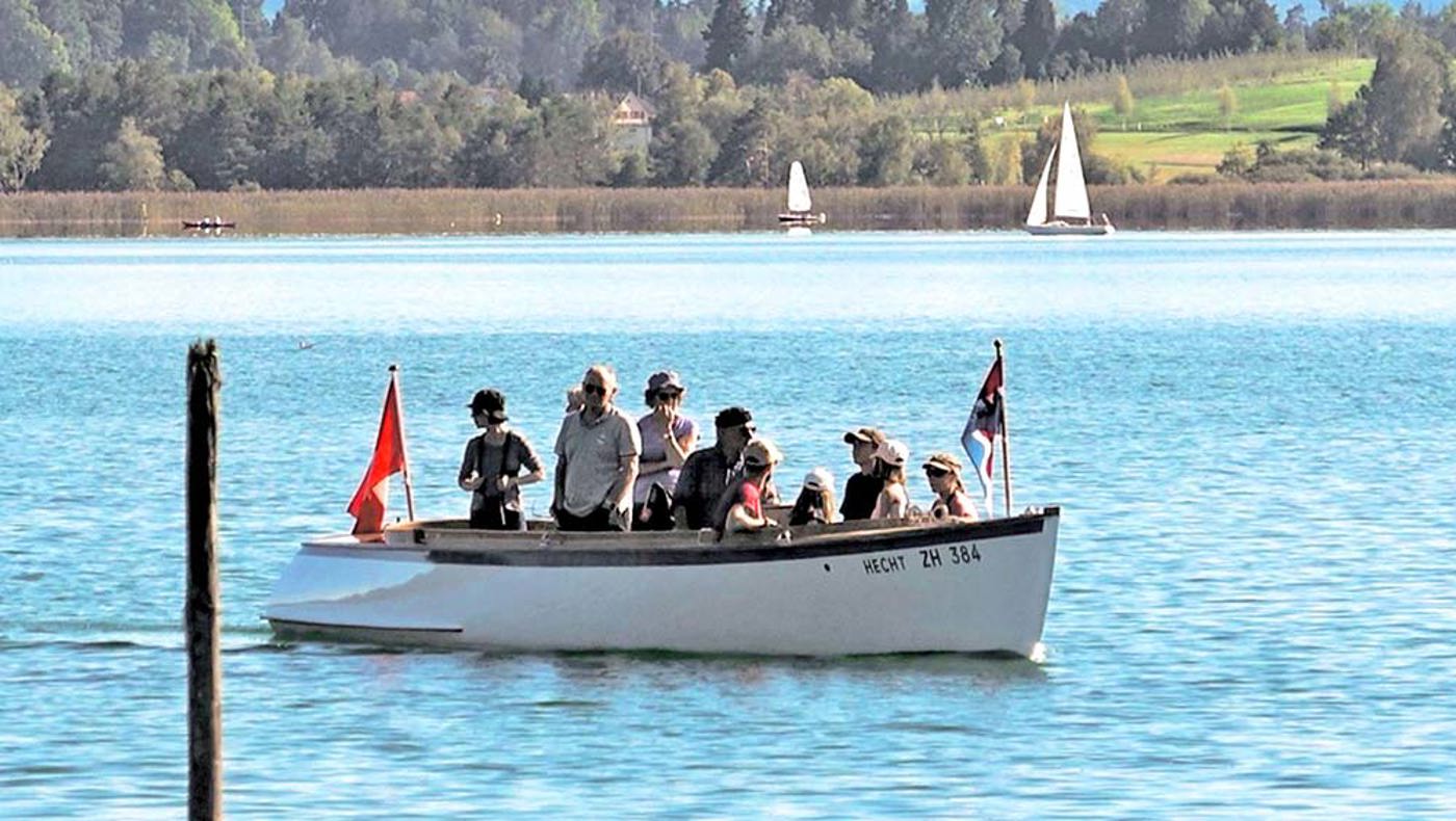 Pfäffikersee Schiff Hecht 3