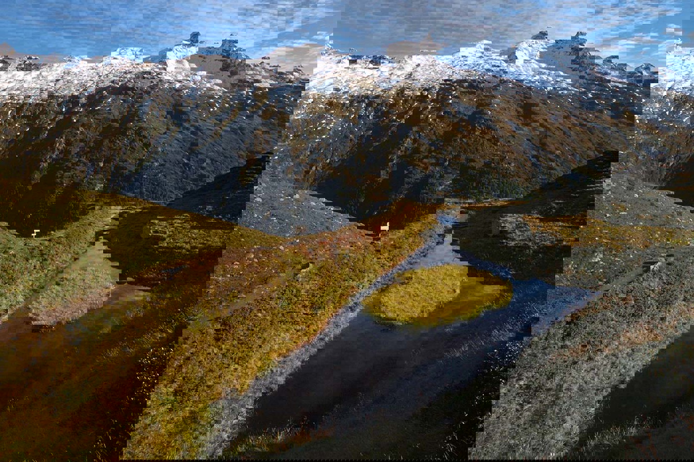 Das Auge Gottes im Innergschlöss bei Matrei in Osttirol. © D. Egger