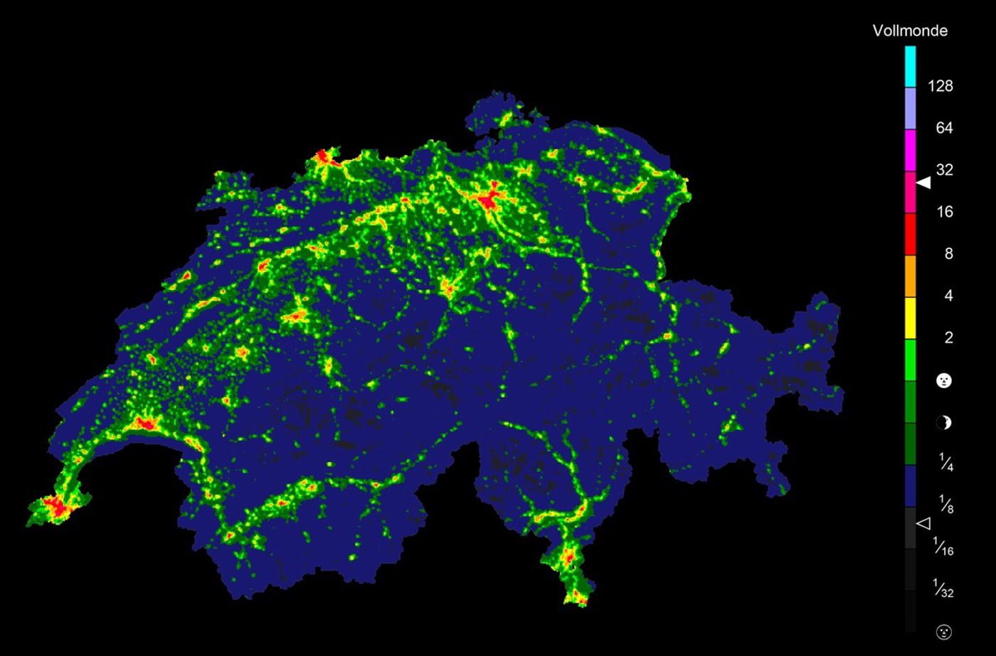 DK Lichtemissionen Der Schweiz 2020 Ohnetitel